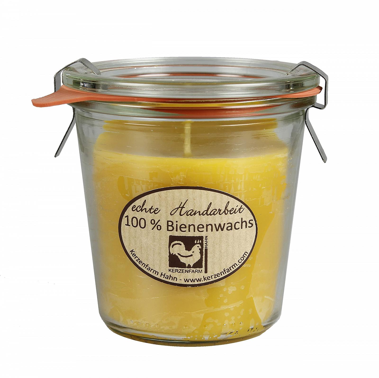Свічка Kerzenfarm Hahn Beeswax У скляній банці 290 мл Натуральна бджолиний віск Справжнє ручна робота, фото №1 Свічка Kerzenfarm Hahn Beeswax У скляній банці 290 мл Натуральна бджолиний віск Справжнє ручна робота, фото №1