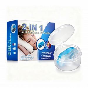 Пристрій проти хропіння Покращення дихання Покращує сон, багаторазовий пристрій - Фото 1