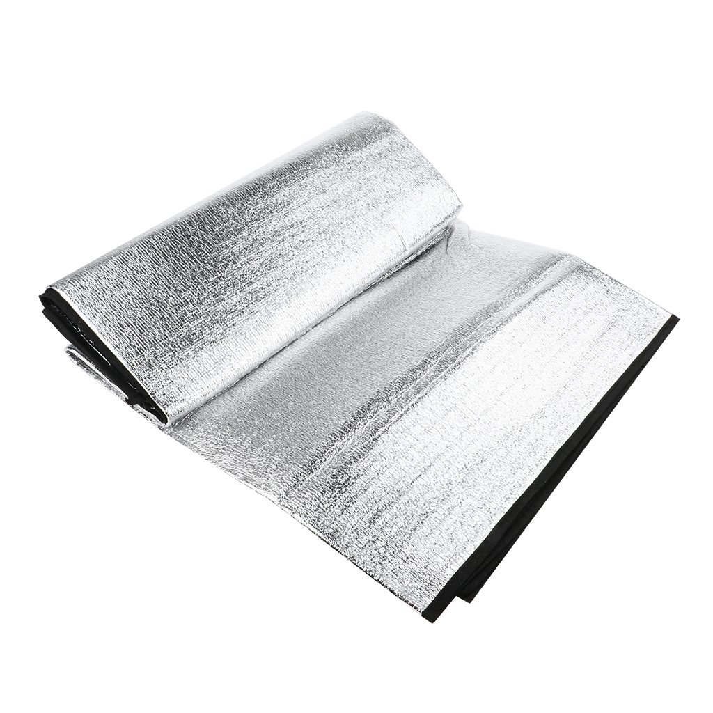 Матрац Sleeping Aluminium Foil Outdoor Camping Picnic 200x150cm, фото №3