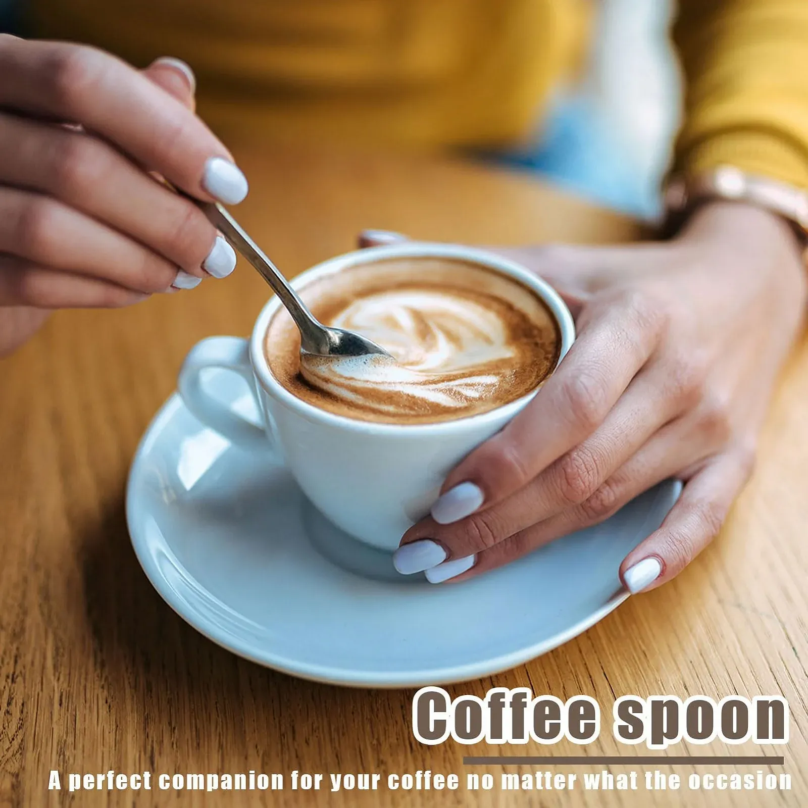 Набір з 12 кавових ложок, чайних, фото №6