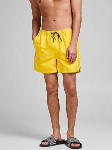 Шорти для плавання JJIBALI JJSWIMSHORTS AKM LOGO TAPE 12183810 Vibrant Yellow Jack&Jones Жовтий 2XL - Фото 1