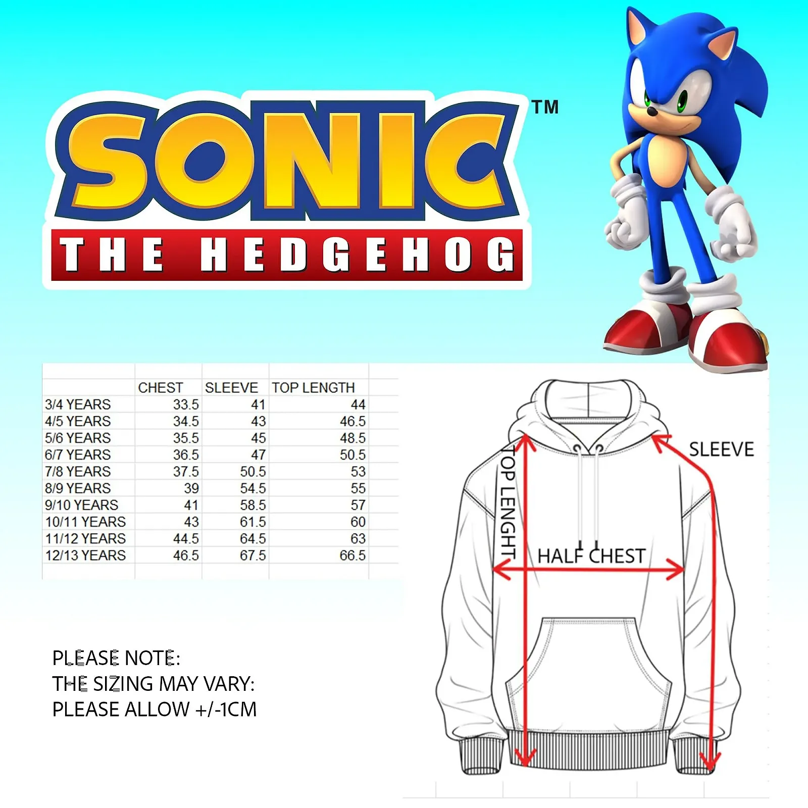 Худи Sonic The Hedgehog для мальчиков 100% хлопок, домашняя одежда для 6-12 лет, идеальный подарок для геймеров, черный, фото №2 Худи Sonic The Hedgehog для мальчиков 100% хлопок, домашняя одежда для 6-12 лет, идеальный подарок для геймеров, черный, фото №2