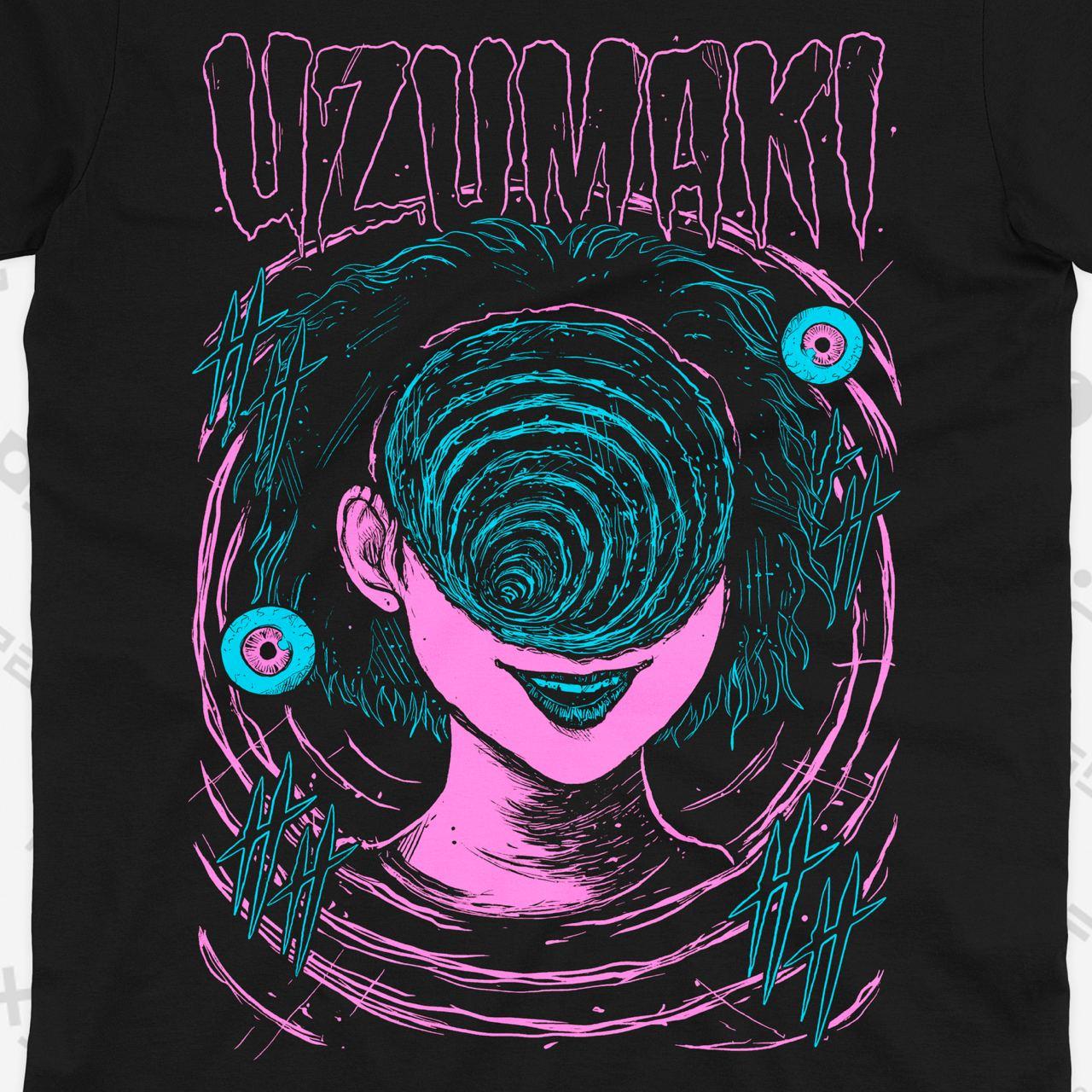 Футболка Аниме Junji Ito TH040 S, фото №2