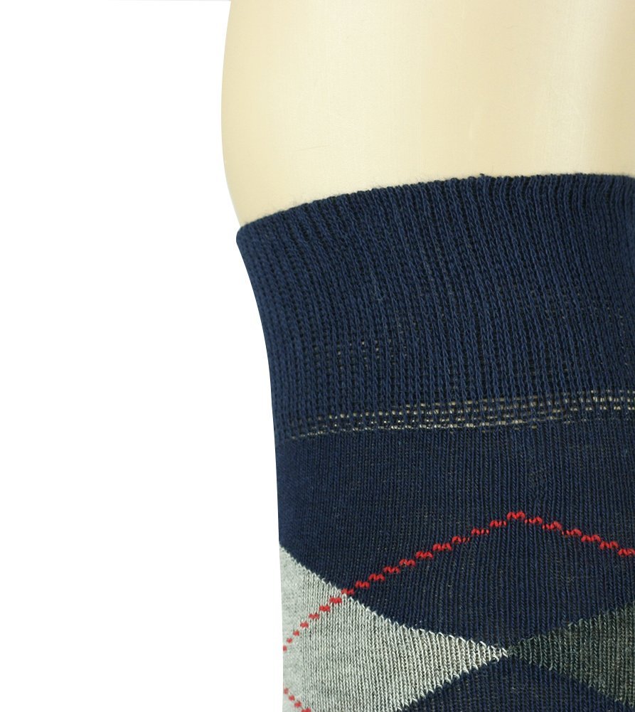 Шкарпетки до коліна Mysocks Argyle Безшовний носок 3 пари, фото №6