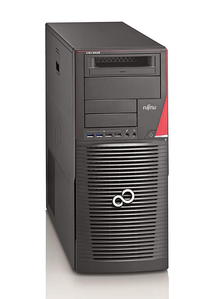 Комп'ютер Fujitsu Celsius M740 Intel Xeon Quad Core E5 v4 512GB SSD + 2TB HDD Жорсткий диск 32GB ОЗУ Windows 10 Pro Nvidia Quadro M4000 Баштова робоча станція (Відновлений), фото №3