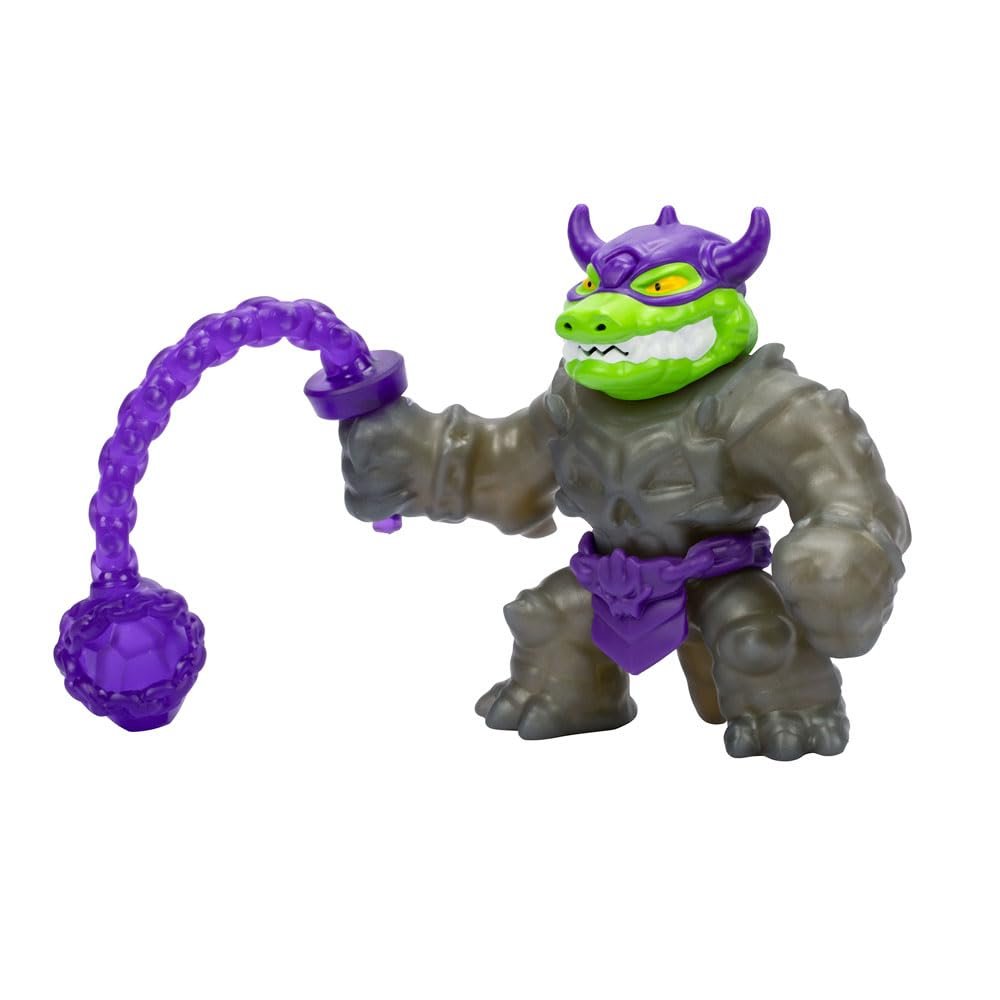 Еластична фігурка Bandai Goo Jit Zu Stretch Strikers Deluxe Pack Rock Jaw зі світлом, звуком та ударною рукою Special Edition з інтерактивними ефектами, фото №2