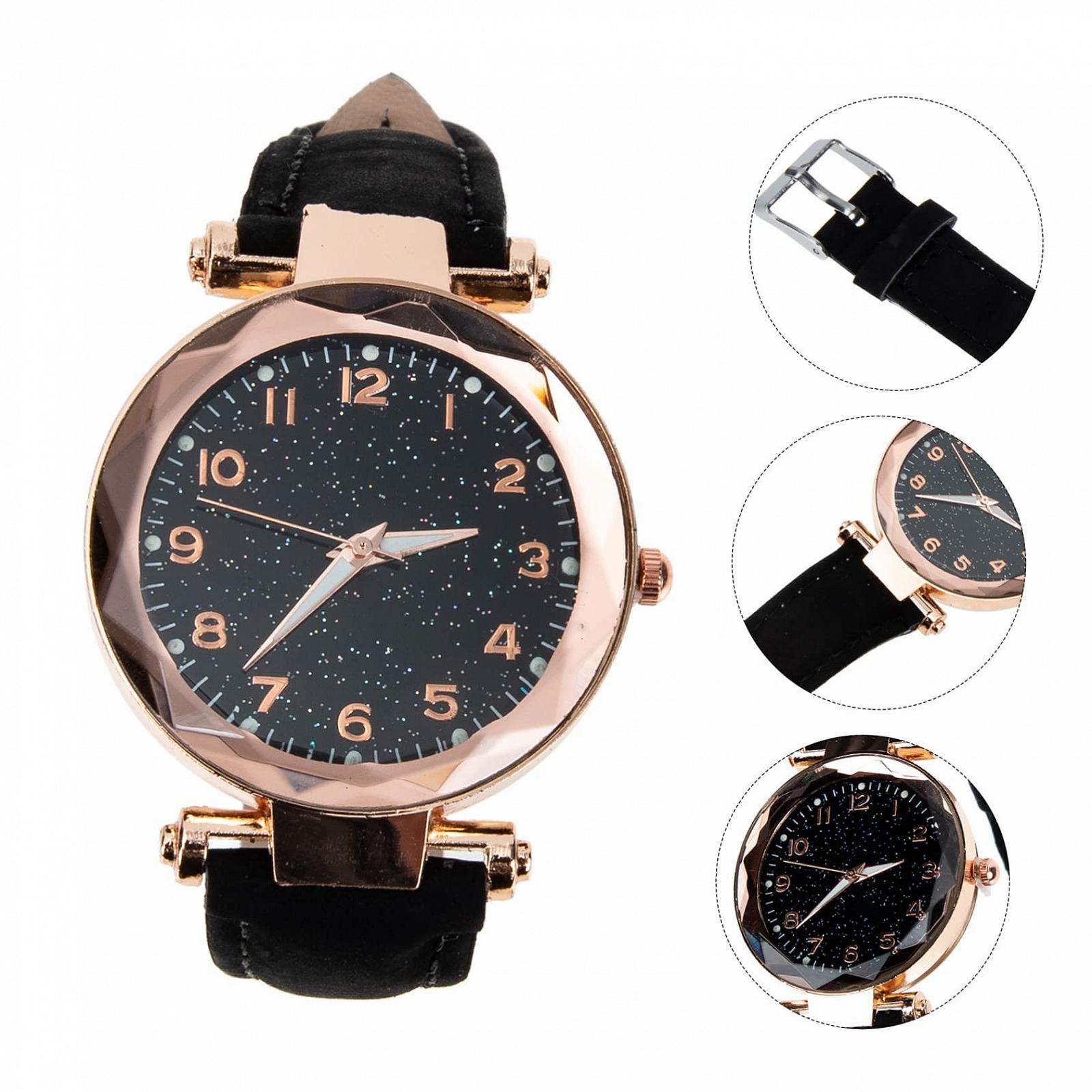 Цифровий годинник LIFKOME Кварцовий Жіночий Годинник Чорний, фото №8 Цифровий годинник LIFKOME Кварцовий Жіночий Годинник Чорний, фото №8