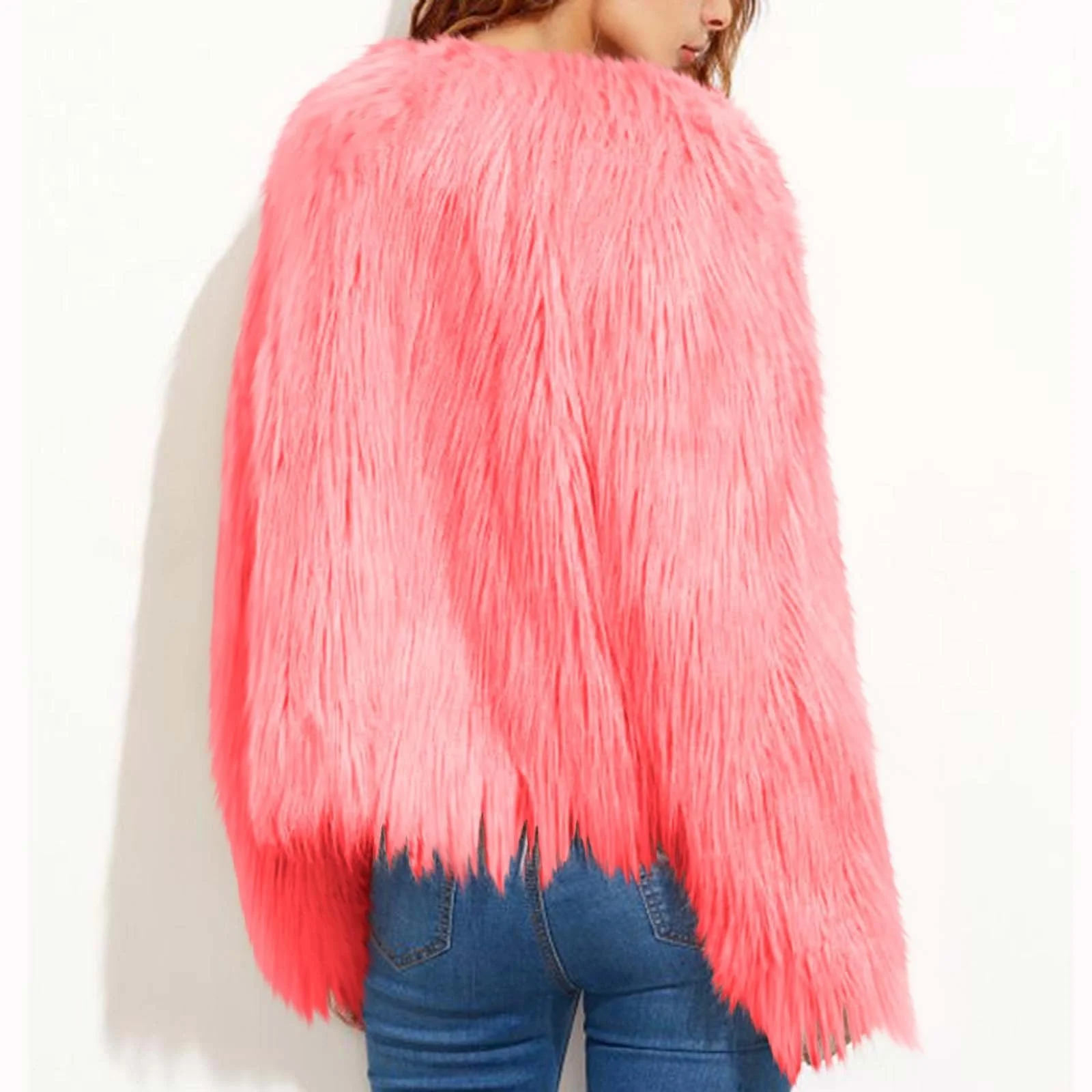 Куртка из искусственного меха NACQZLI, женская зимняя, фото №7 Куртка из искусственного меха NACQZLI, женская зимняя, фото №7