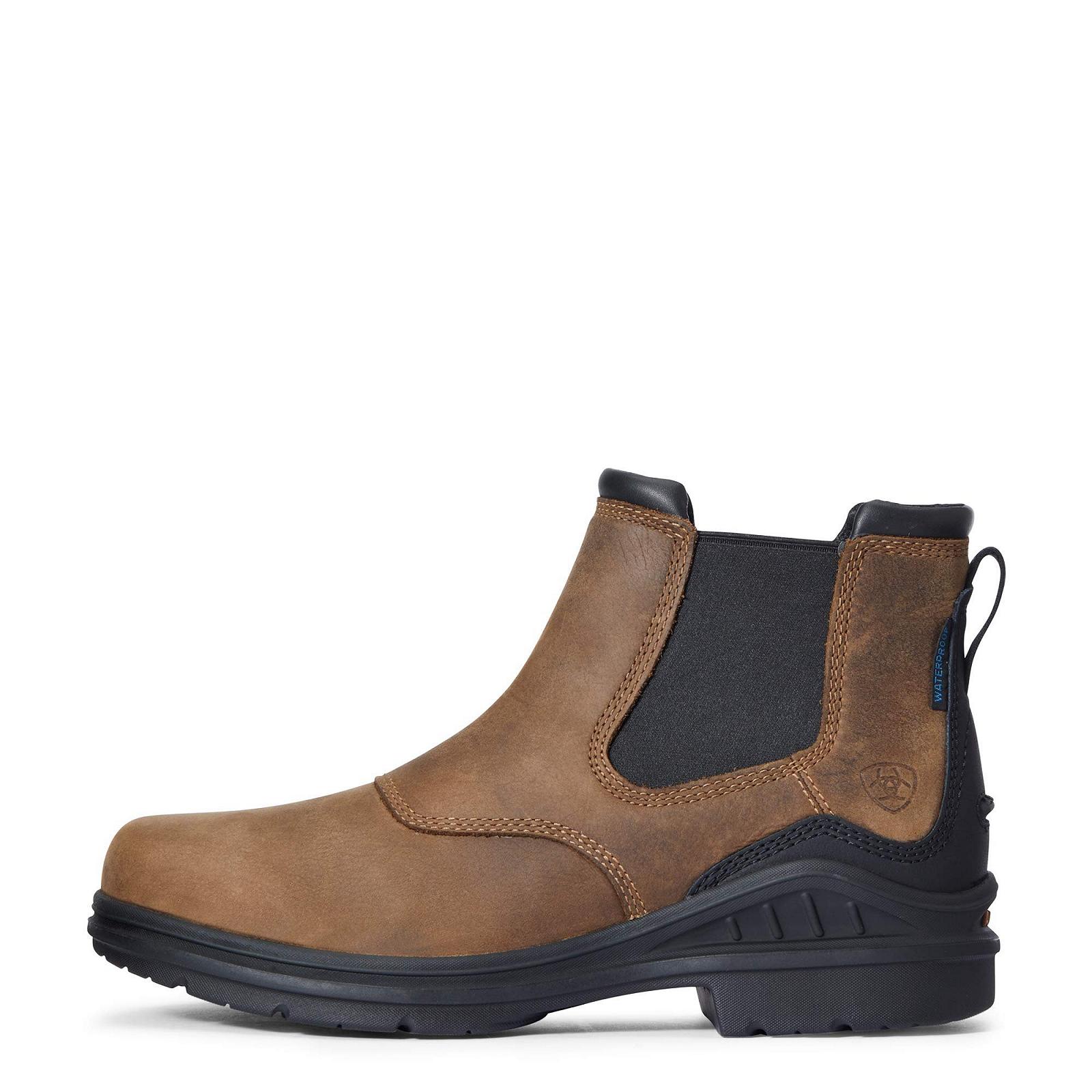 Ботинки Ariat Barnyard H20 Twin Gore II Коричневый антикварный, фото №2