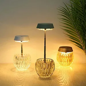 Настольная лампа GLOBO LIGHTING LED Touch Dimmer 28 см Smoked - Фото 1