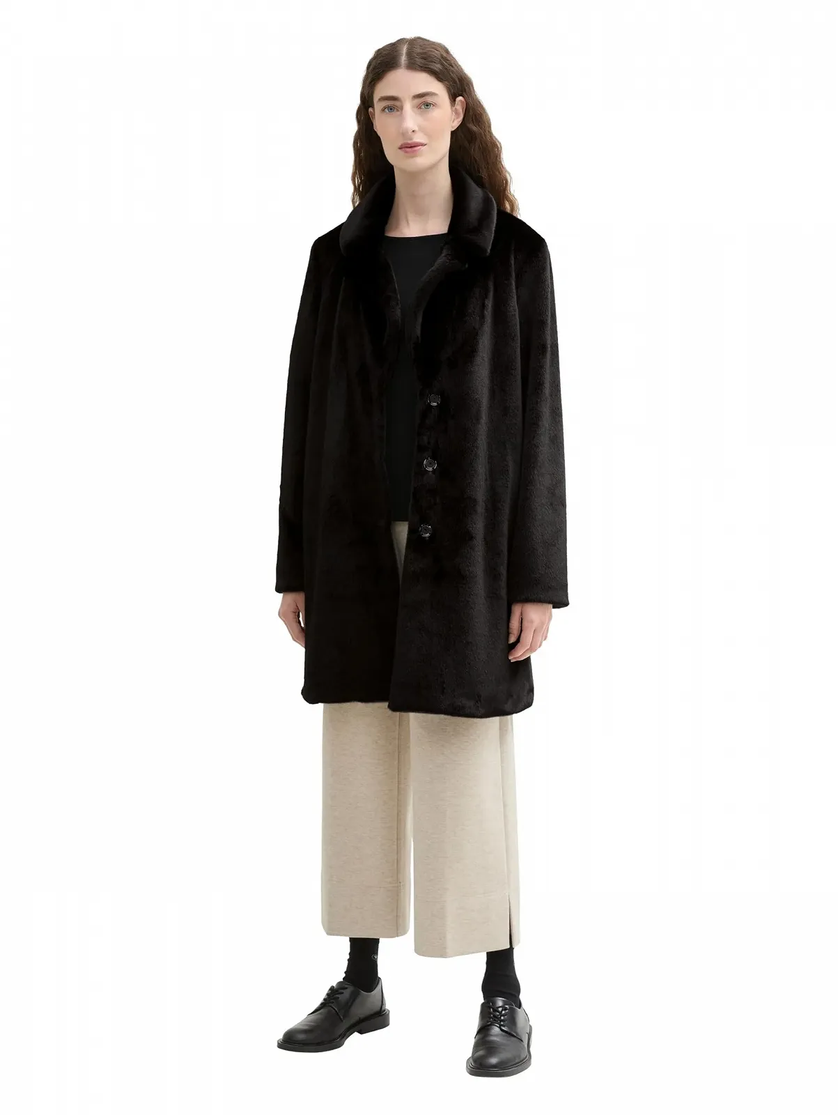 Пальто зі штучного хутра TOM TAILOR Жіноче, фото №5 Пальто зі штучного хутра TOM TAILOR Жіноче, фото №5