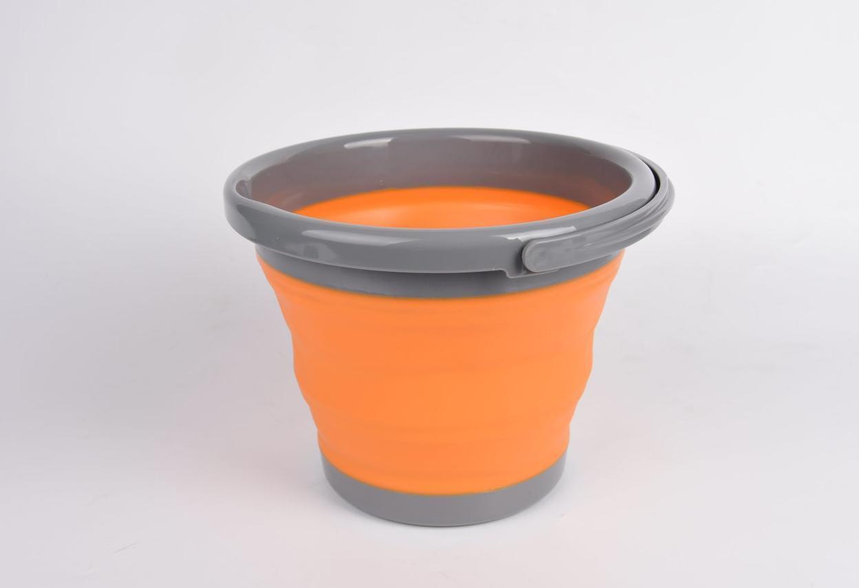 Складне ведро силиконове Tramp TRC-092 5 л Оранжевий MB MS, фото №3 Складне ведро силиконове Tramp TRC-092 5 л Оранжевий MB MS, фото №3