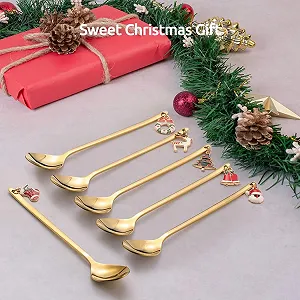 Ложка Чайная из нержавеющей стали с длинной ручкой для смешивания, 6 шт synthetic.ua - Фото 1