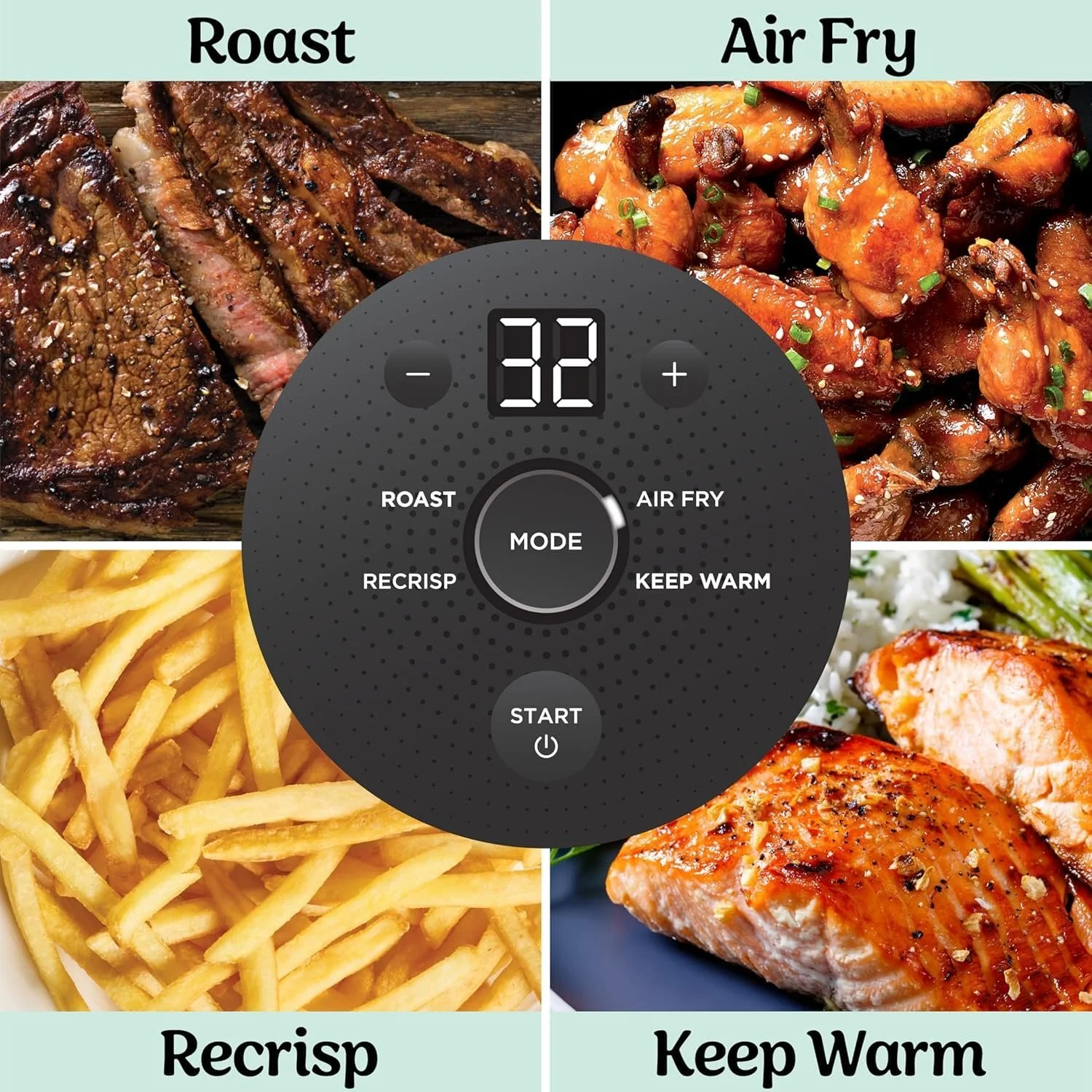 Мультипіч Ninja CRISPi Portable Air Fryer 1700W 2 скляні контейнери, фото №5 Мультипіч Ninja CRISPi Portable Air Fryer 1700W 2 скляні контейнери, фото №5