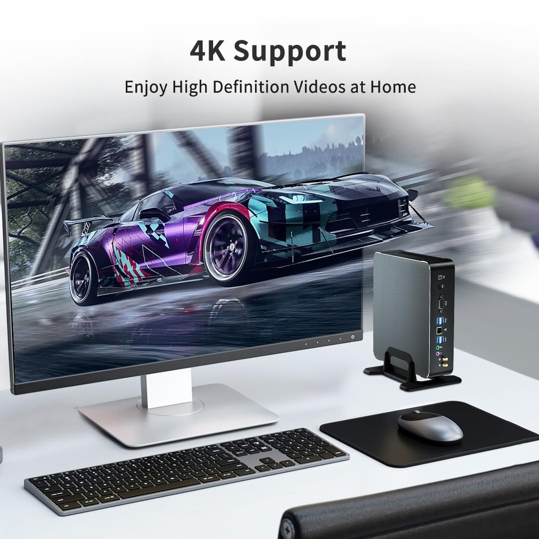 Міні ПК Mavsloly Core i9-11900H 64ГБ ОЗП, 1Т Десктоп Dual Display 4К Wi-Fi 6e Bluetooth 5.3 WOL Windows 11 Pro, фото №7