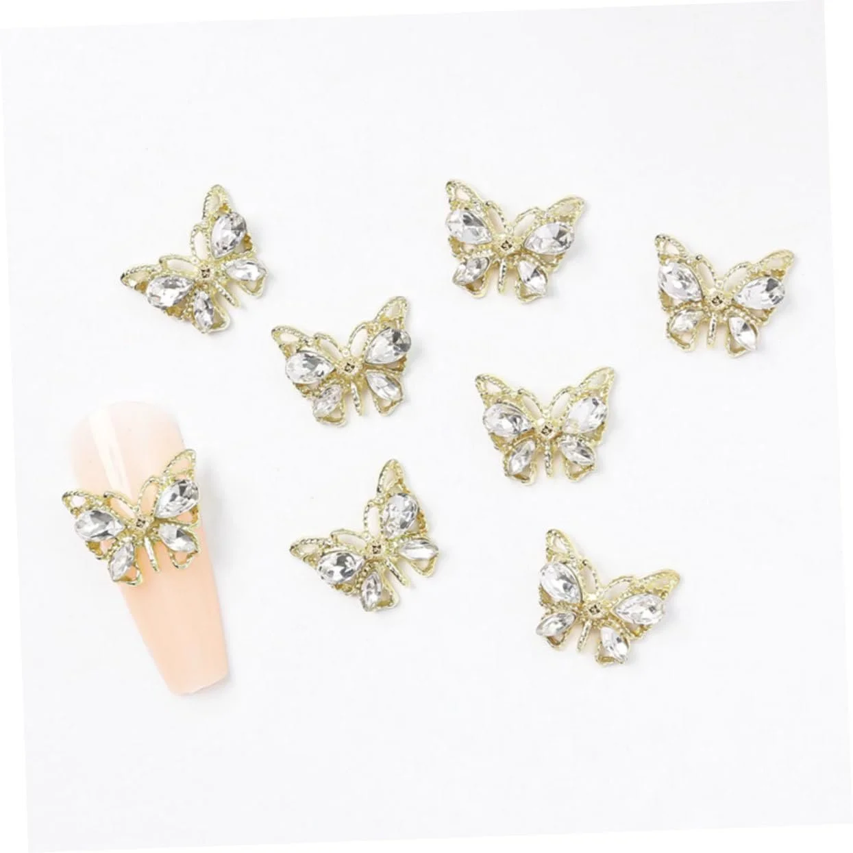 Прикраси для нігтів Метелики Акрилові, фото №8
