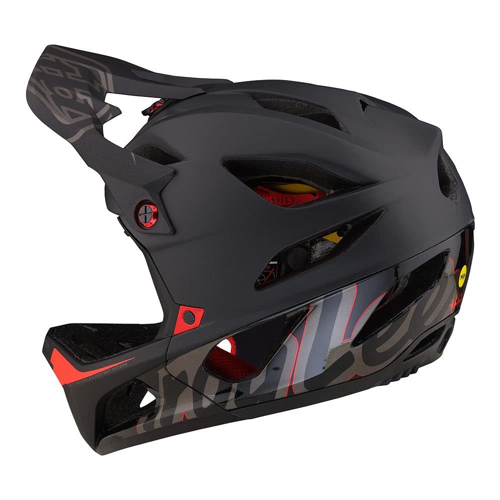 Шолом Troy Lee Designs Stage Downhill Enduro для дорослих, MIPS, Signature Black, X-Large/XXL, фото №2