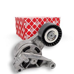 Натягувач ременя, поліклиновий ремінь FEBI BILSTEIN 27806 для AUDI SEAT SKODA VW - Фото 1