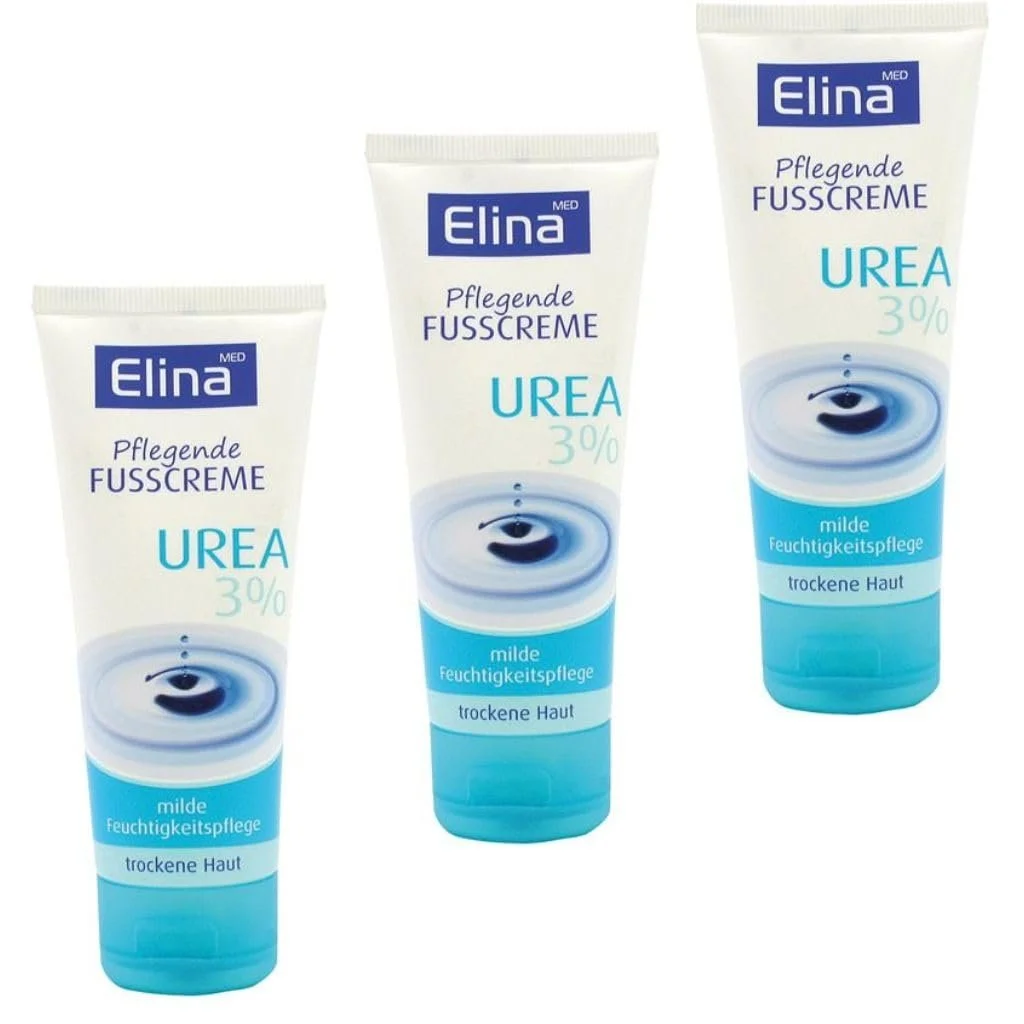 Крем для ног с 3% мочевины 3 x 75 мл, фото №1 Крем для ног с 3% мочевины 3 x 75 мл, фото №1