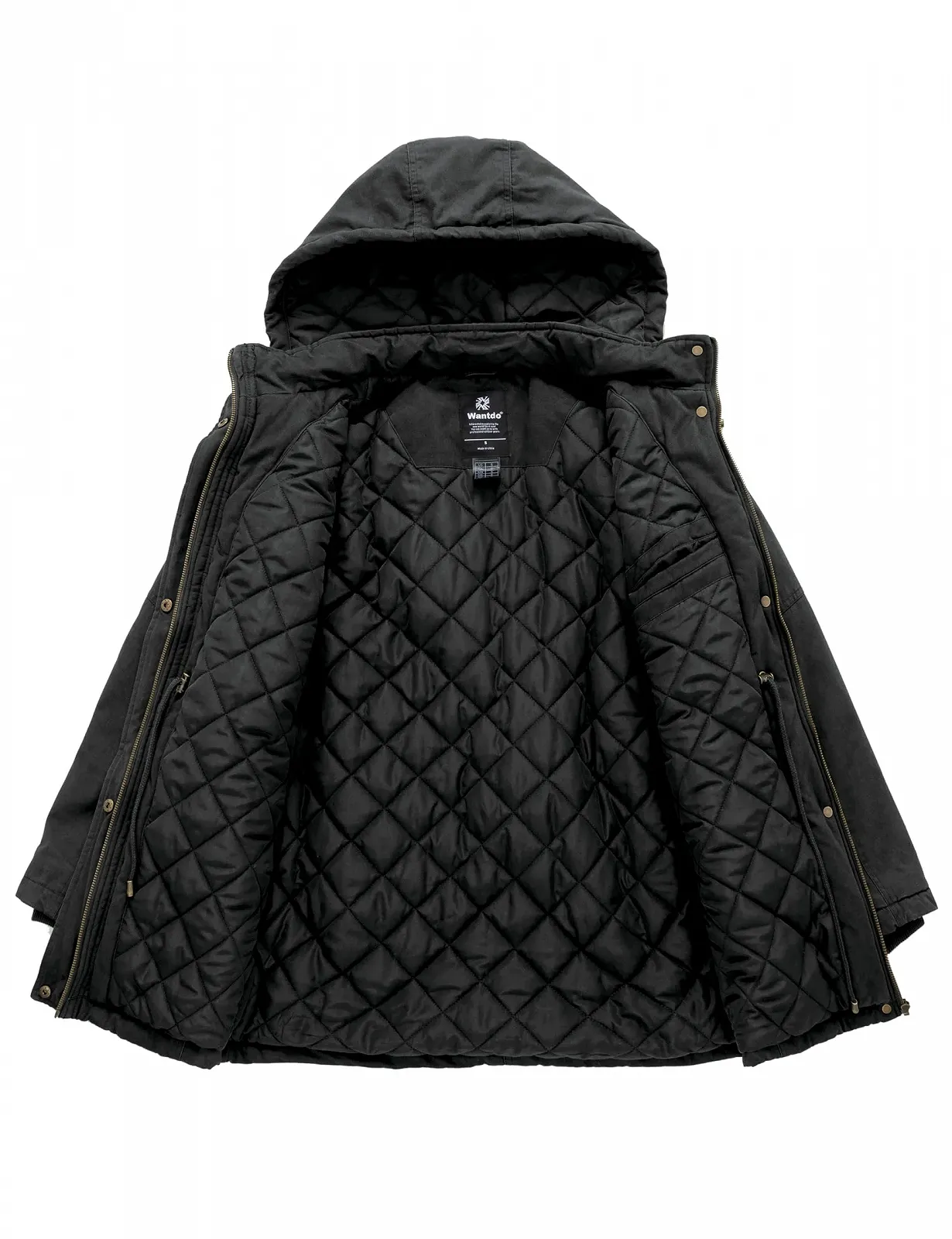 Куртка Wantdo Класична Бавовняна Жіноча Тепла Флісова, фото №3