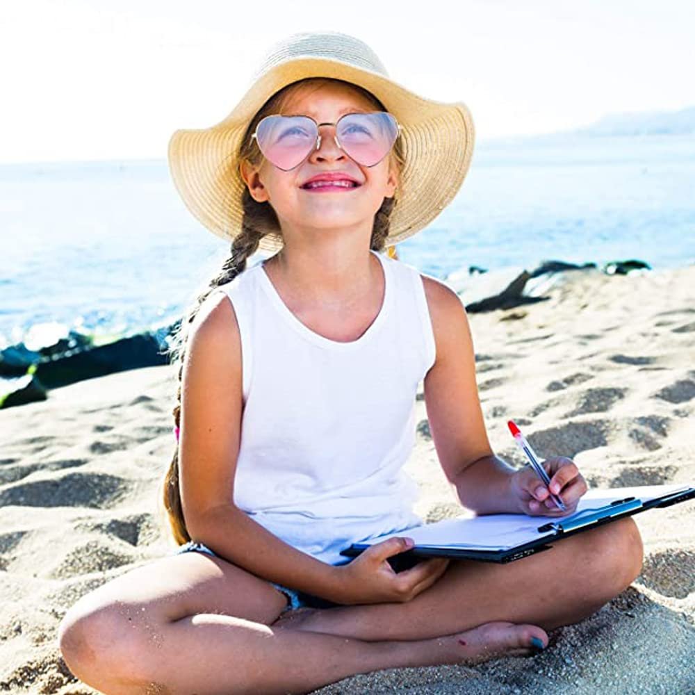 Солнцезащитные очки Hippie Colrid Ретро Розовый (3 пары), фото №5