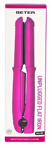 Мини-выпрямитель для волос Beter Mini GRWM Беспроводной USB Розовый synthetic.ua - Фото 1
