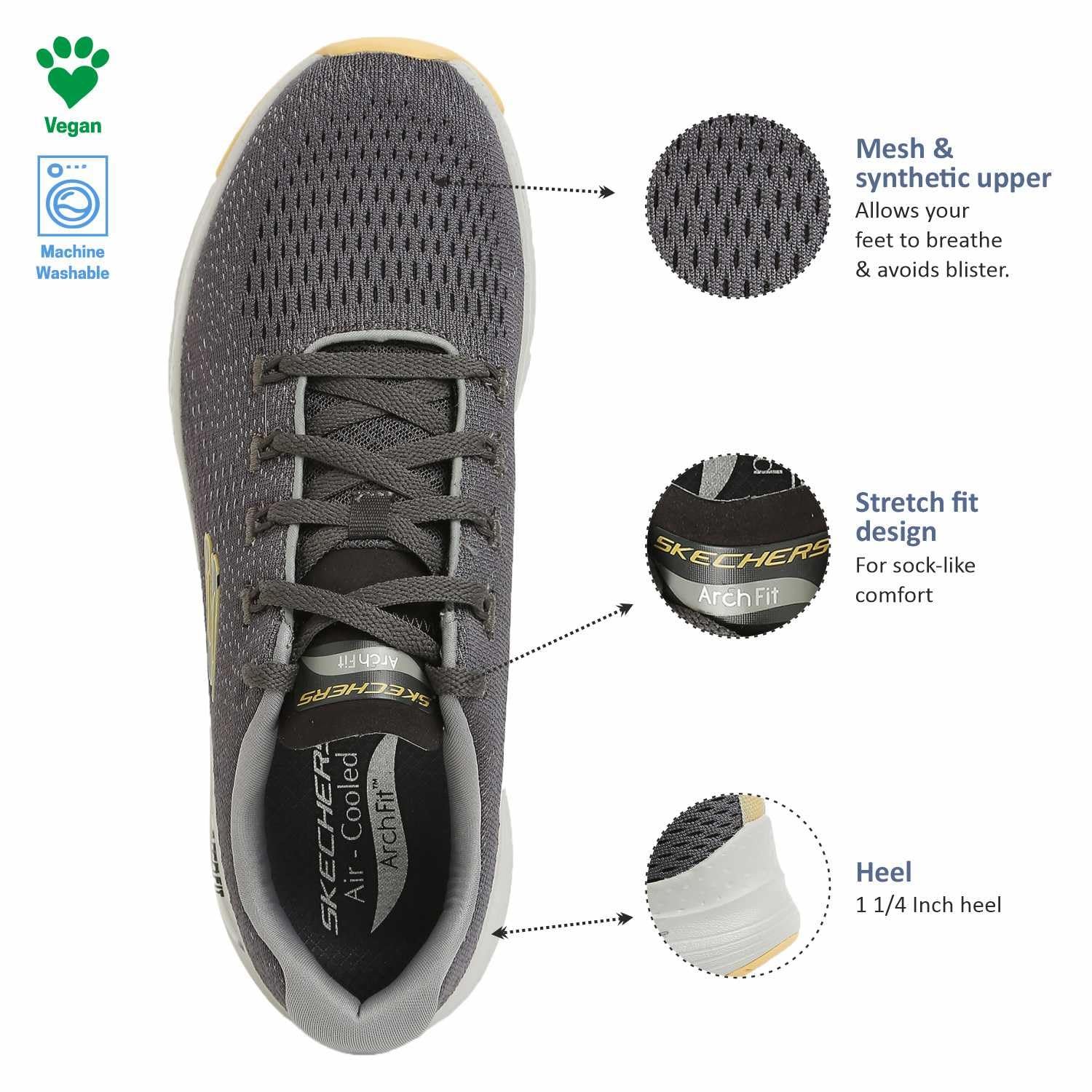 Кроссовки Skechers Unisex Smooth Street, фото №4