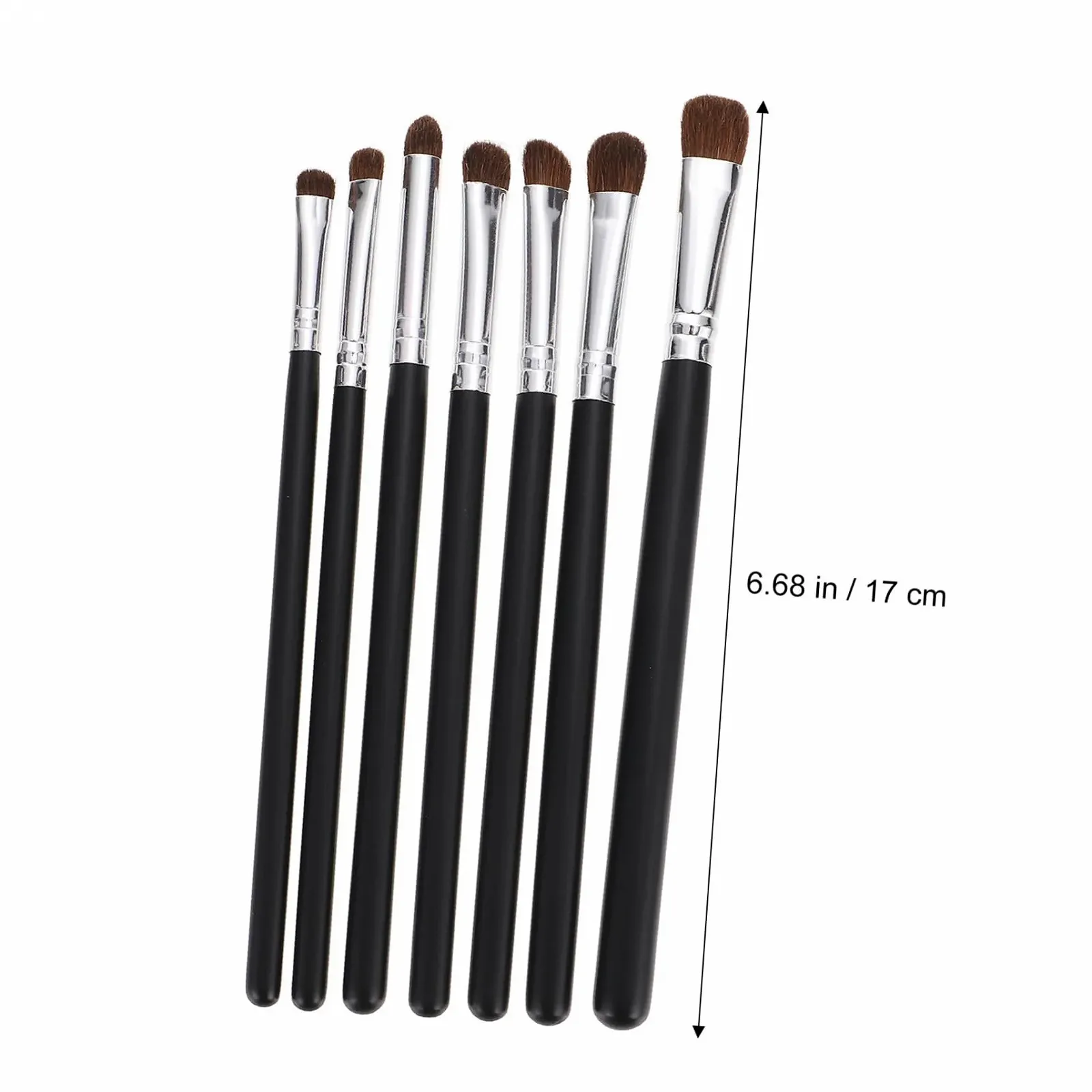 Пензлі Magiclulu для макіяжу очей, 14 шт, набір, фото №7