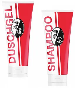 Набір по догляду SC Freiburg Гель для душу та шампунь 2 шт 200 мл Туба - Фото 1