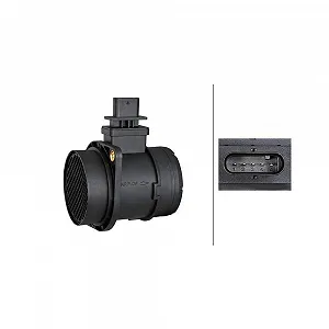 Датчик масової витрати повітря HELLA 8ET 009 149-191 для HYUNDAI KIA HITACHI - Фото 1