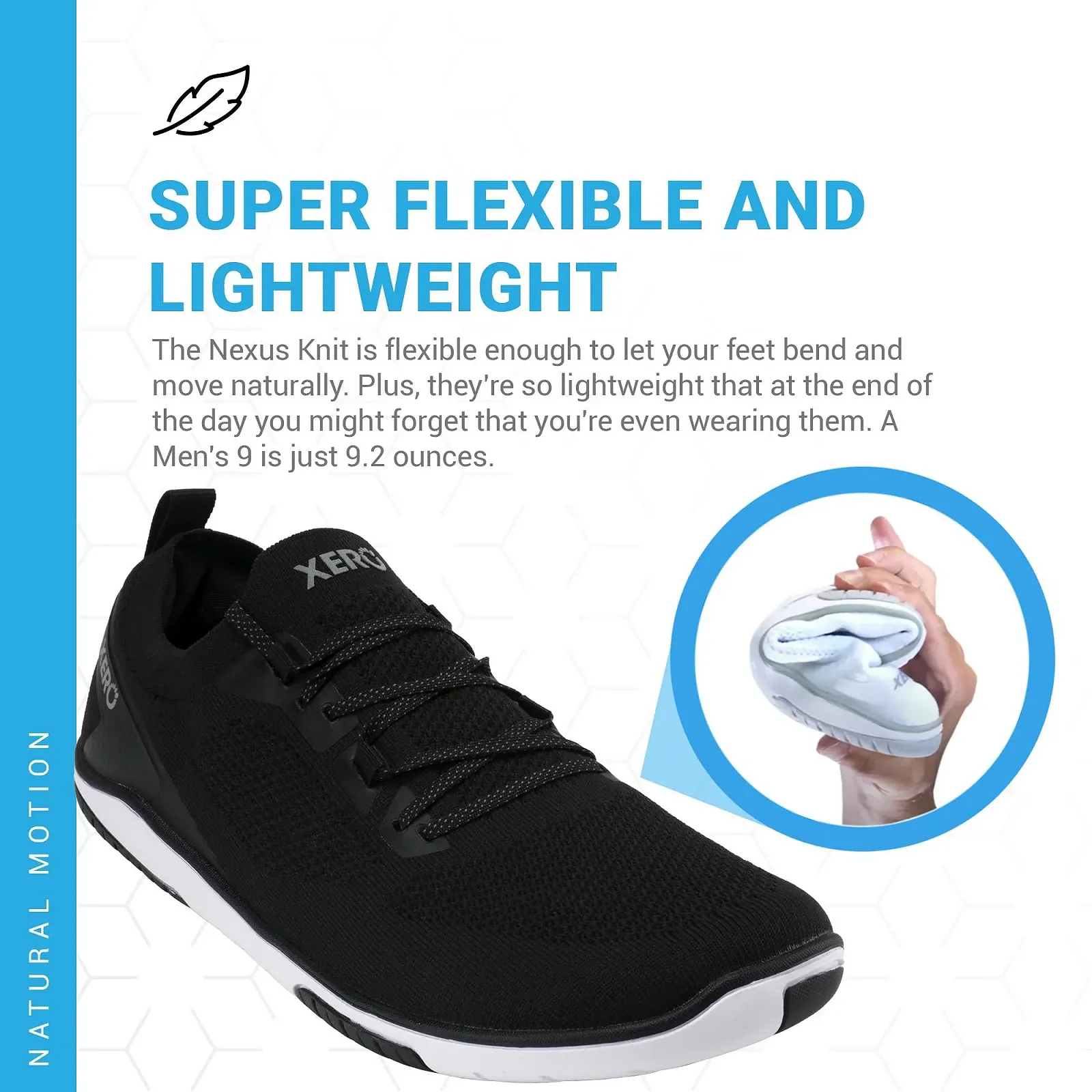 Кросівки Xero Shoes Nexus Knit Чоловічі, для тренувань, мінімалістичні, фото №4