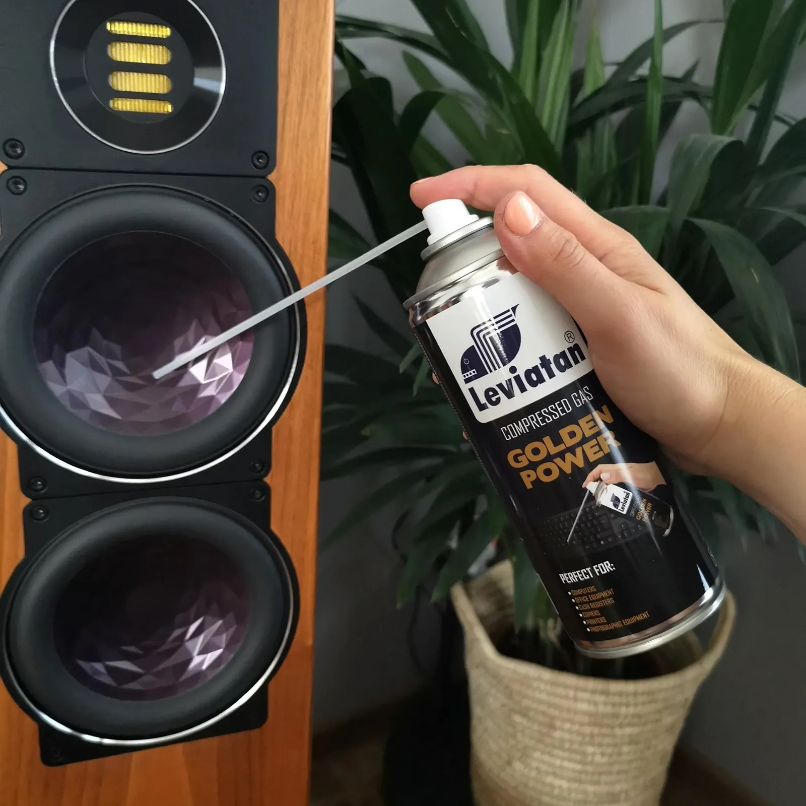 Стиснене повітря LEVIATAN Golden Power 200 мл, фото №7