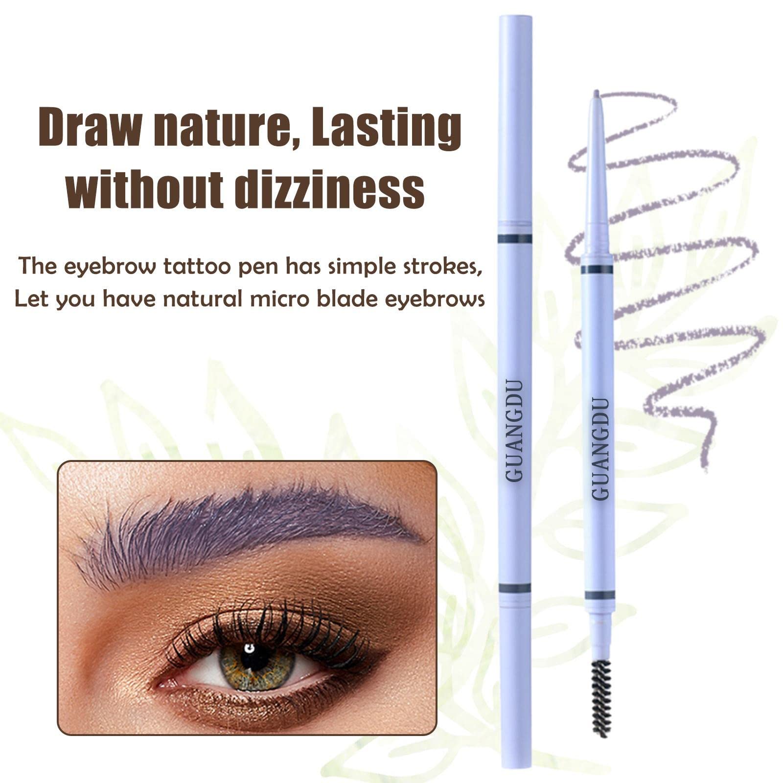 Карандаш для бровей Augenbrauenstift für Betonte Exakt Definierte Augenbrauen с треугольным прецизионным наконечником пигментированного цвета, фото №3