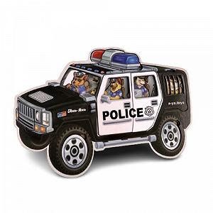 Пазл-сортер Полиция 25 деталей [tsi192783-TSI] - Фото 1