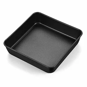 Форма для выпекания Joyfair Квадратная из нержавеющей стали 21 x 21 x 5 см для брауни и лазаньи - Фото 1