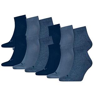 Шкарпетки Puma Quarter Unisex 12 пар, 43-46 - Фото 1