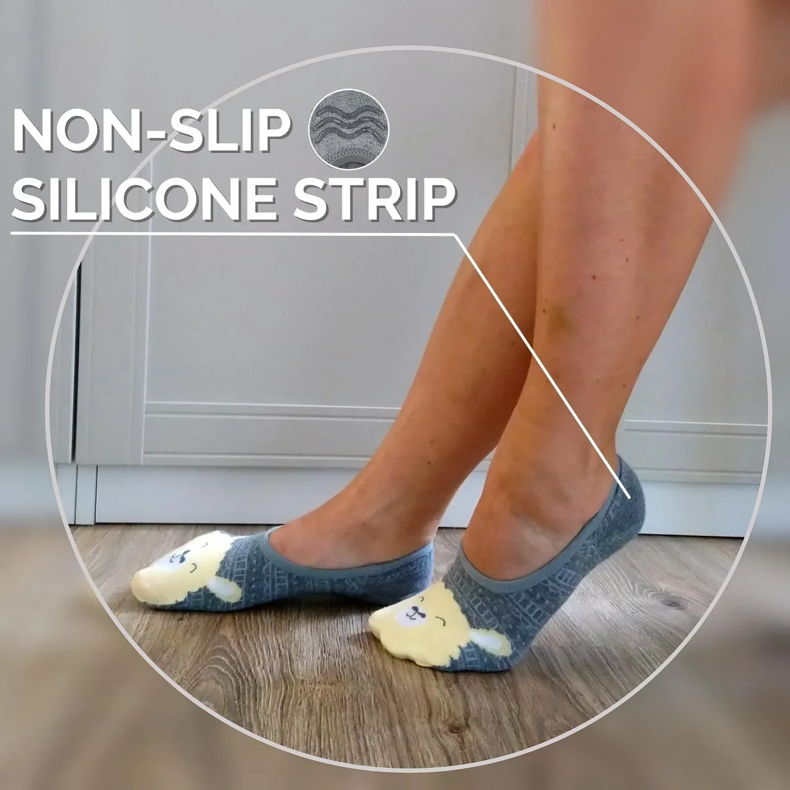 Носки Soxo Сникер Женские Носки с пальцами для женщин Балерина Женские носки 35-40 4-6 пары, фото №2