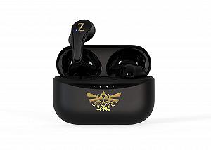 Наушники OTL Technologies V5.0 Zelda беспроводные Bluetooth с зарядным боксом Черные - Фото 1