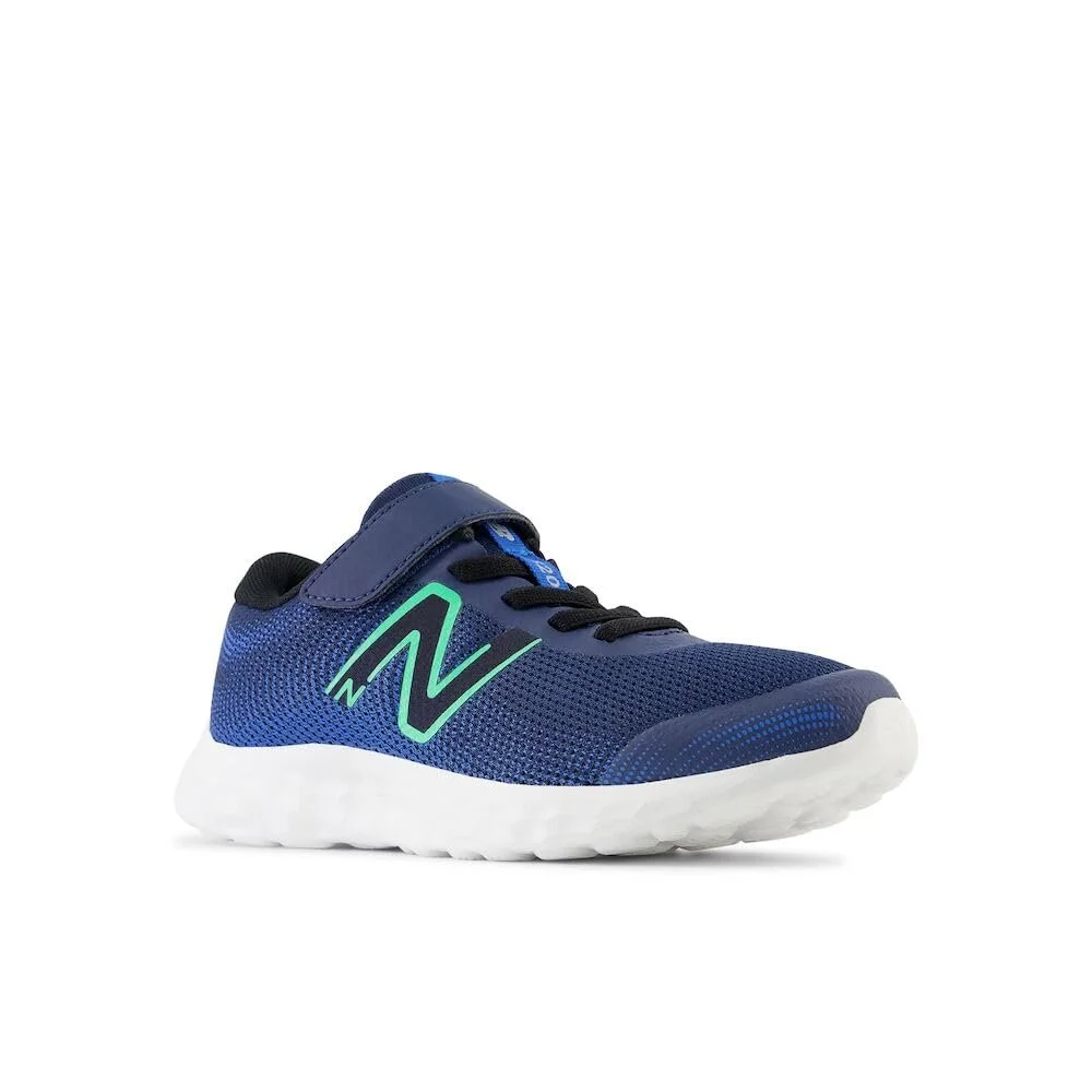 Кроссовки New Balance 520v8 для детей, шнуровка-банджи, фото №4
