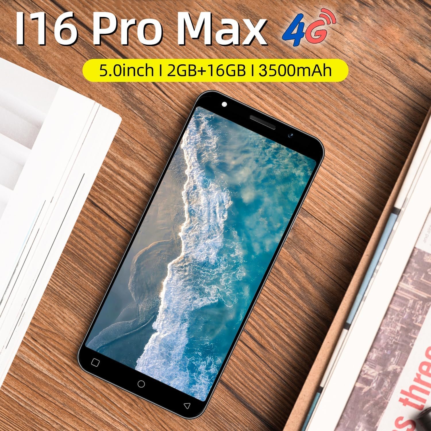 Смартфон MTGud 16 Pro 2/16ГБ 4G 3500мАг Grey, фото №6