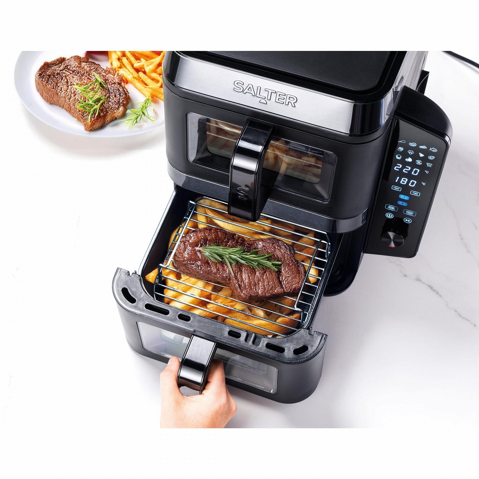 Мультипіч Salter VertiCook View 9 L Double Chamber Vertical 12 Programmes PFAS-Free, фото №9 Мультипіч Salter VertiCook View 9 L Double Chamber Vertical 12 Programmes PFAS-Free, фото №9