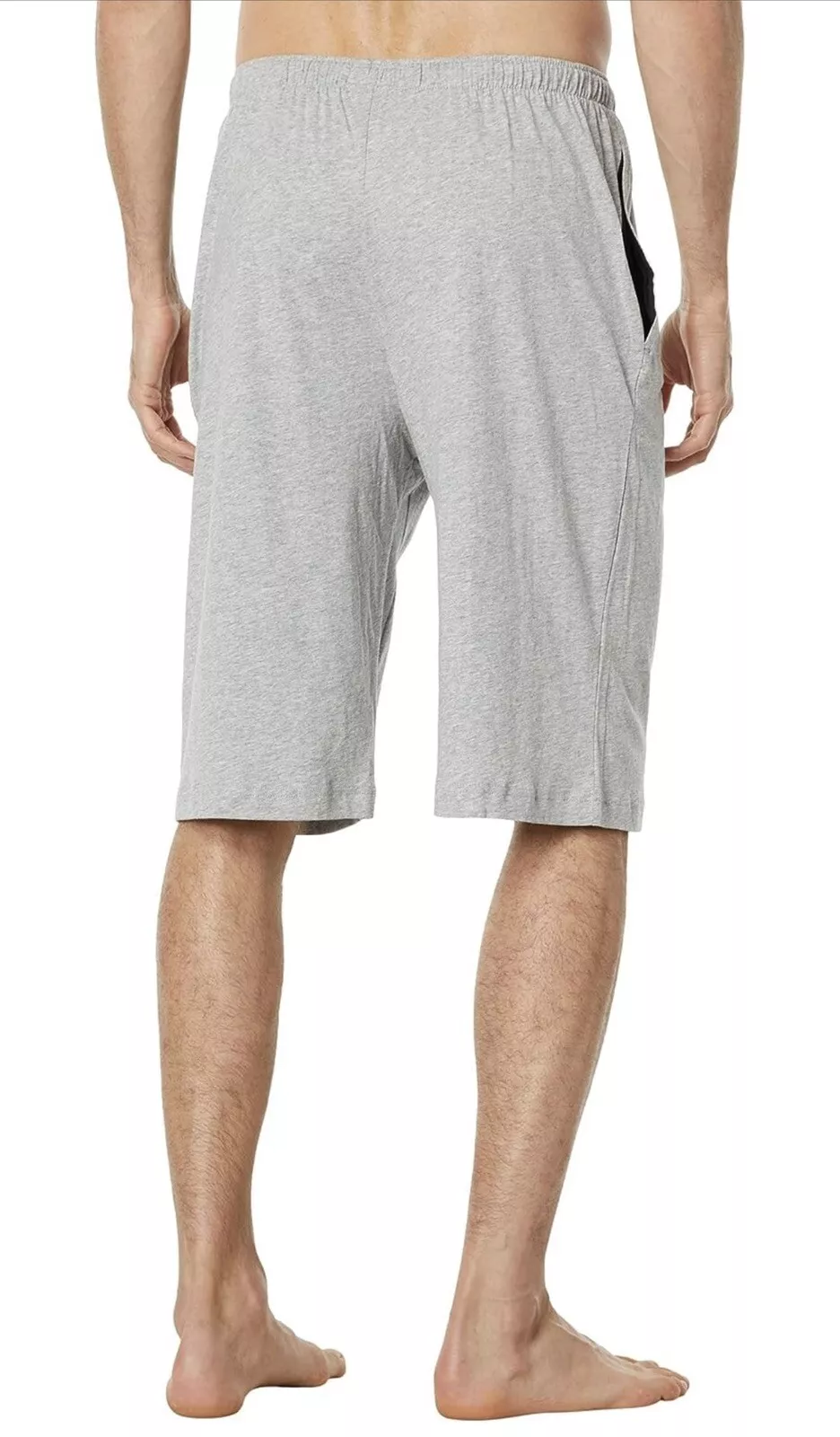 Шорти Ralph Lauren Mens Gray Heather Elastic Waist Relaxed Fit Sleep Shorts M, фото №2