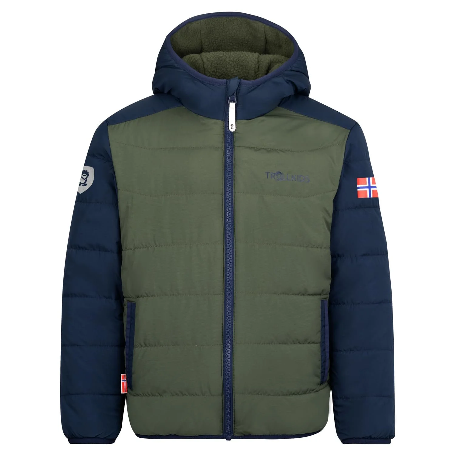 Ветрозащитная детская куртка на молнии Trollkids Sandvika с карманами на молнии, фото №2 Ветрозащитная детская куртка на молнии Trollkids Sandvika с карманами на молнии, фото №2
