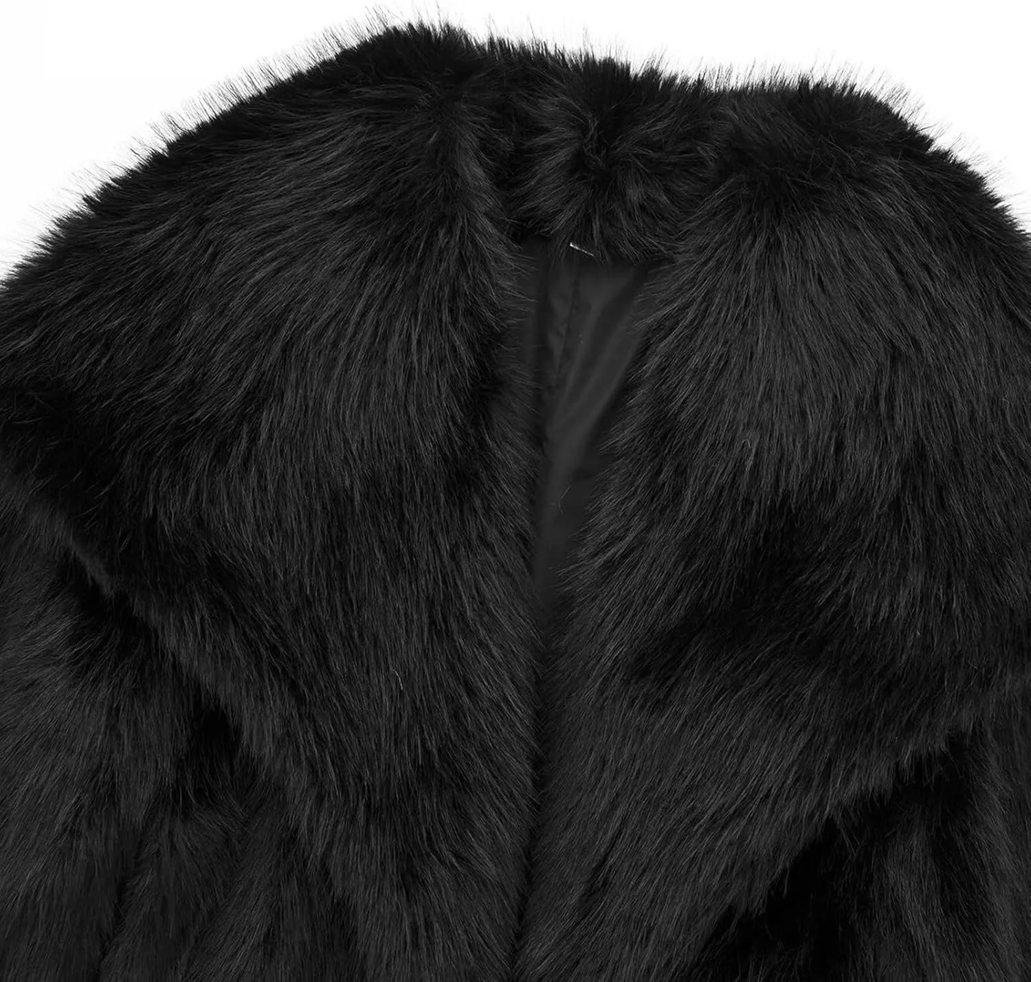 Пальто Goolecrimp Жіноче Хутряне Вільне, фото №3