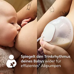 Молоковідсмоктувач Philips AVENT Електронний Одинарний Hands-Free, Мотор лікарняного класу, SCF531/11 synthetic.ua - Фото 1