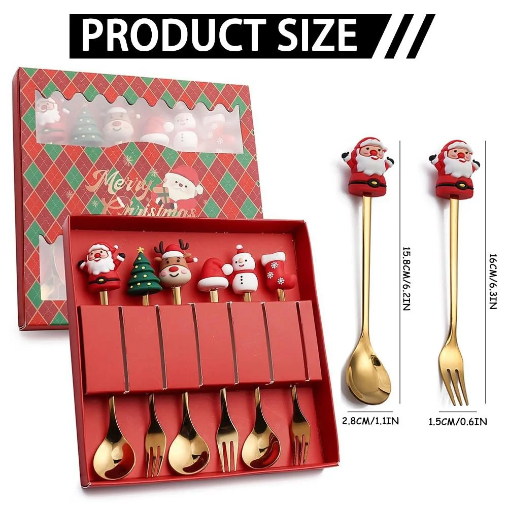 Ложка Різдвяна Набір 6 предметів, фото №2