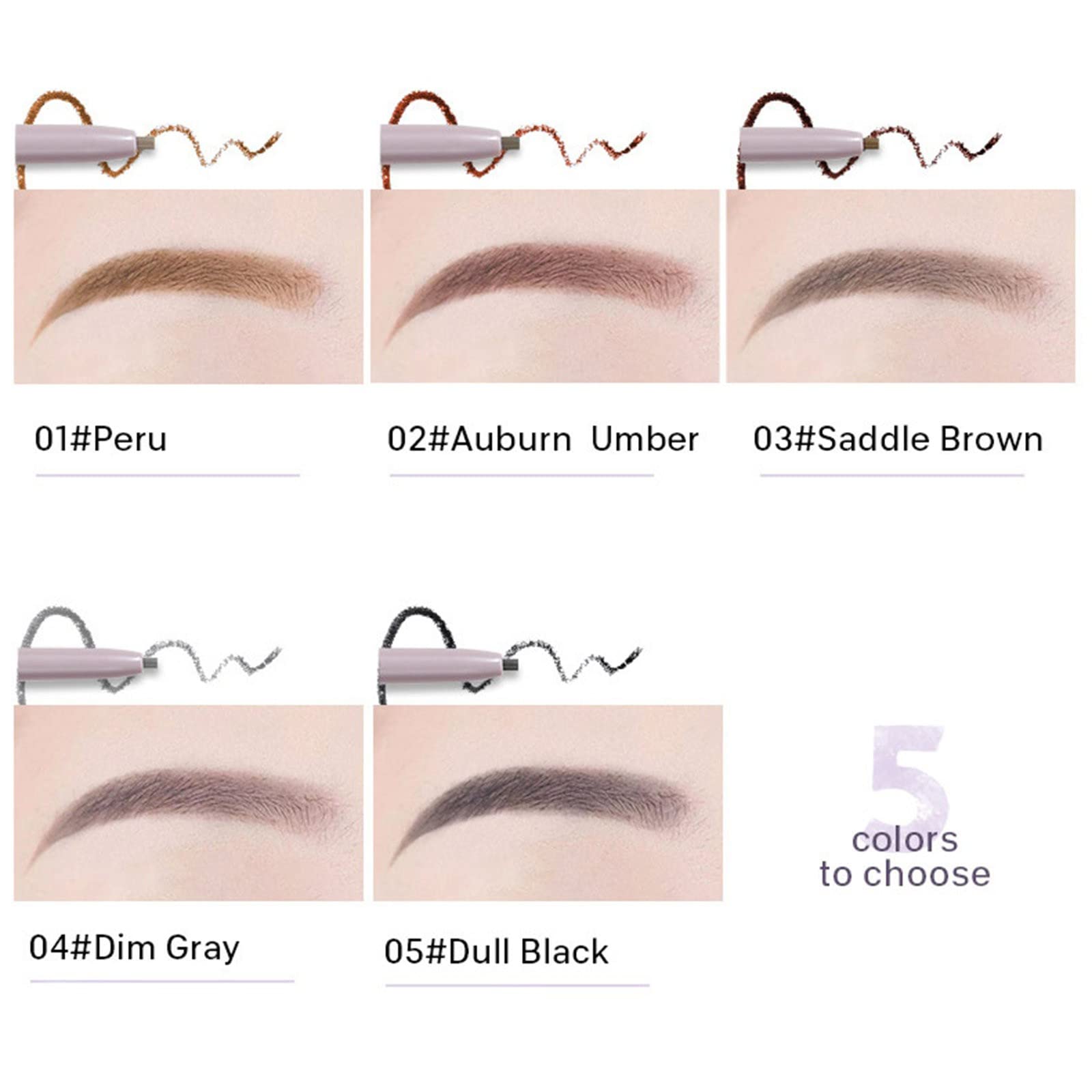 Контур для брів Stencil Wax Extremely Fine Eyebrow Pencil D One Size, фото №4