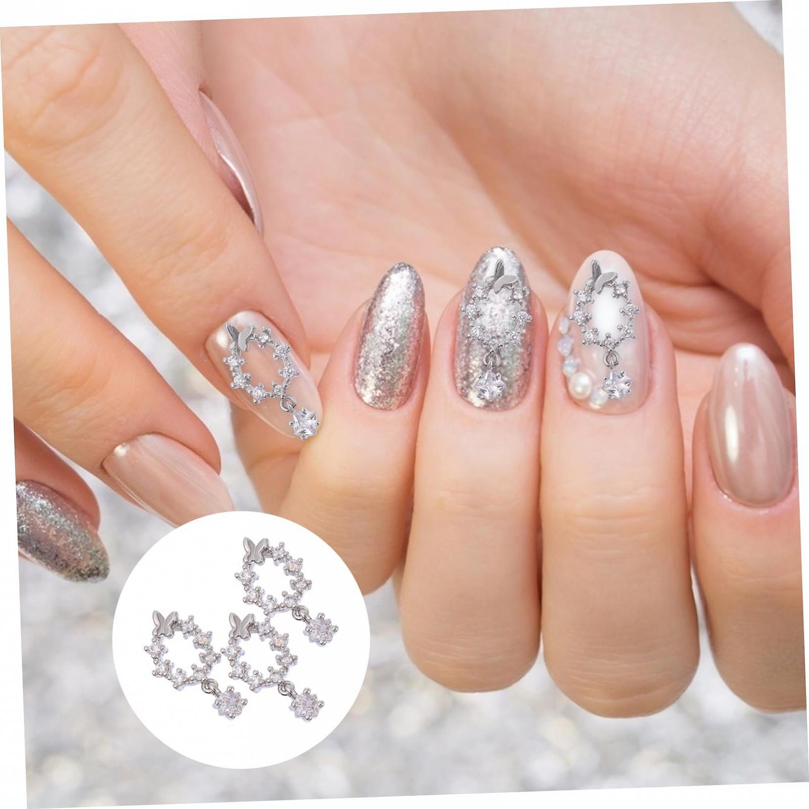 Украшения для ногтей FRCOLOR 9 шт. Японский стиль. Ювелирные изделия для маникюра с элегантным дизайном для креативного дизайна ногтей и особых случаев, фото №4