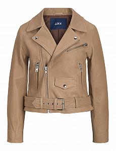 Кожаная куртка JJXX Jxholly Leather Biker JKT Noos - Фото 1