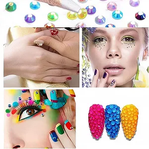 Стразы для ногтей DIY Harz Gelee Diamant Symphonie для телефона, украшения, наклейки с бриллиантами AB synthetic.ua - Фото 1